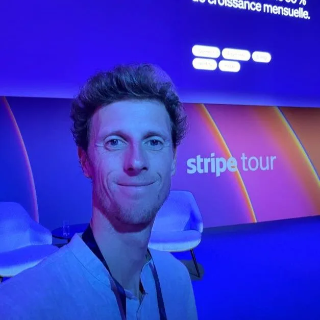 Georges Vernier, fondateur de Memorable.me, au Stripe Tour Paris 2026